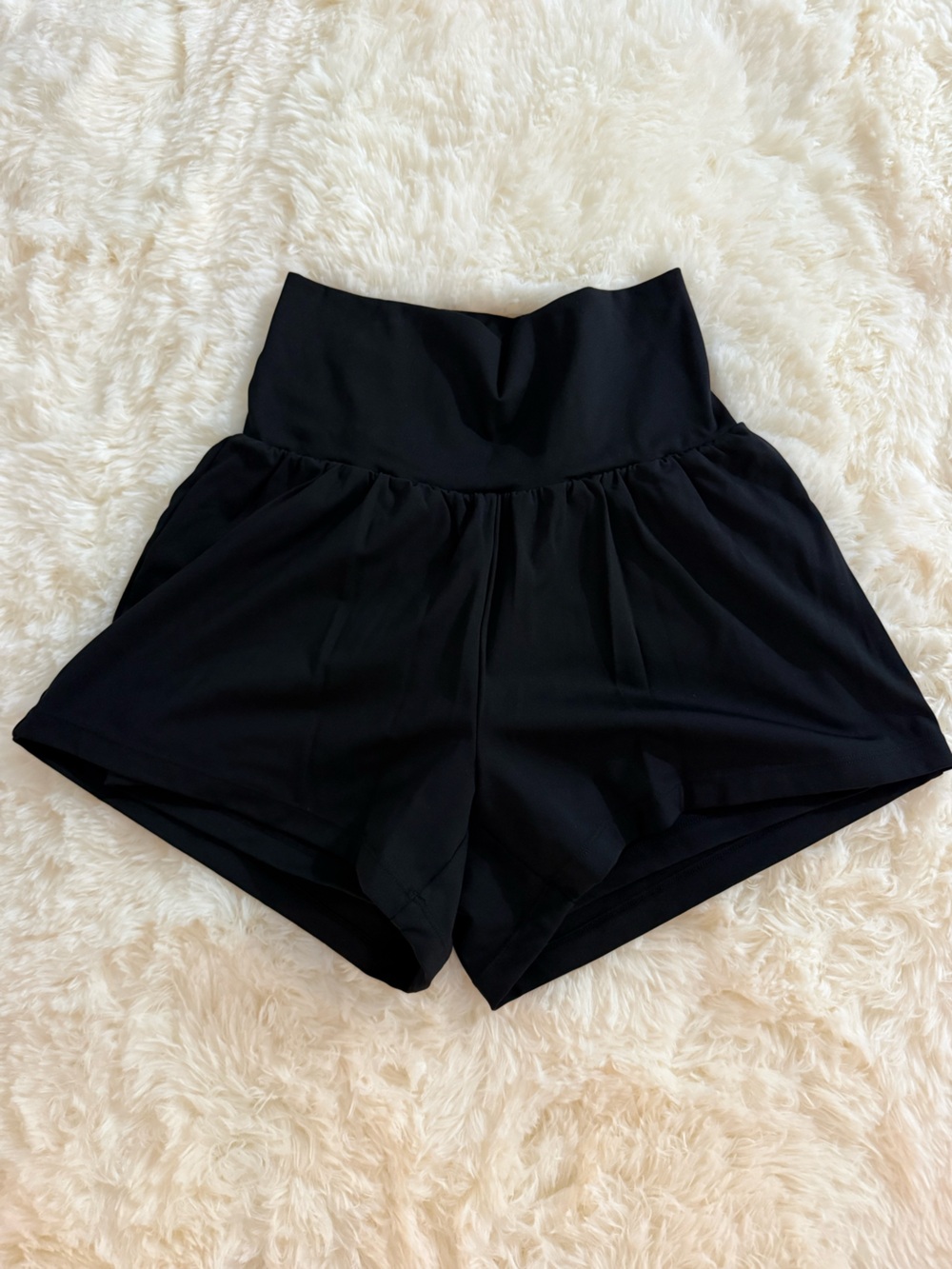 Halara High-Waist Black Athletic Shorts